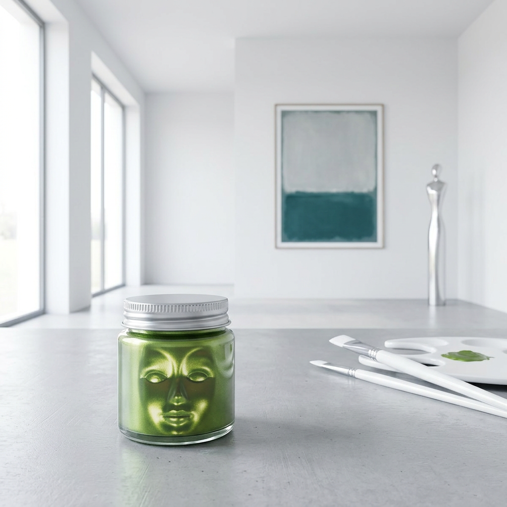 Akrylová barva metalická PENTART 20 ml ZELENÁ