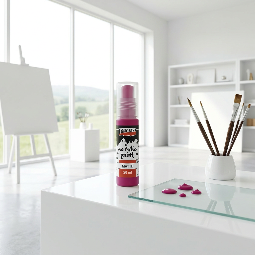 Akrylová barva matná PENTART 20 ml MAGENTA