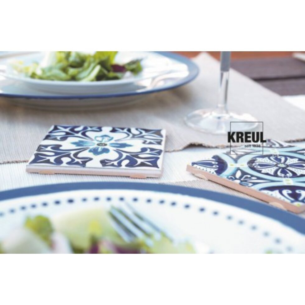 Barva na sklo a porcelán KREUL classic 20 ml SVĚTLÁ MODRÁ