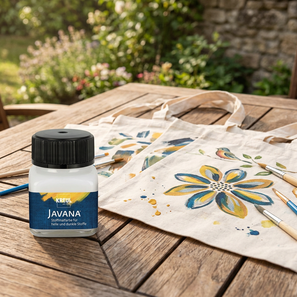 Barva na světlý a tmavý textil JAVANA 20 ml