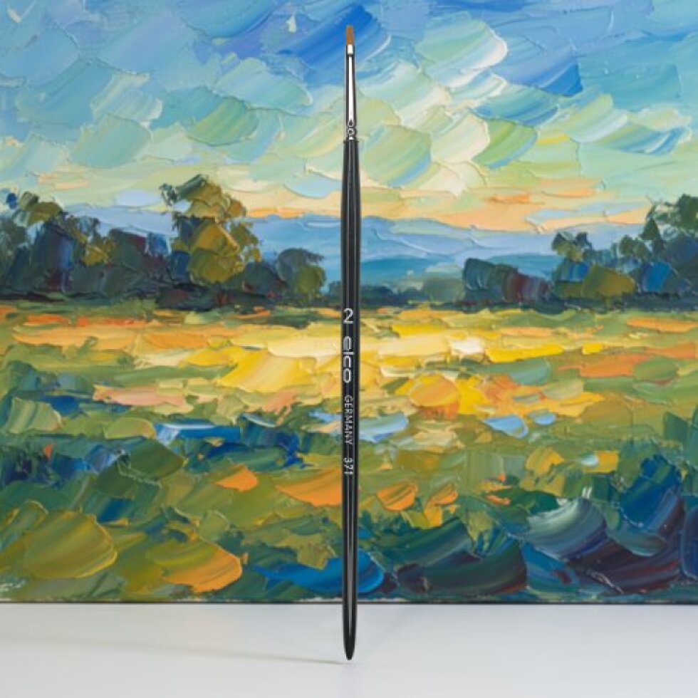 Štětec na akryl ELCO PINSEL - syntetický vlas - vel. 2