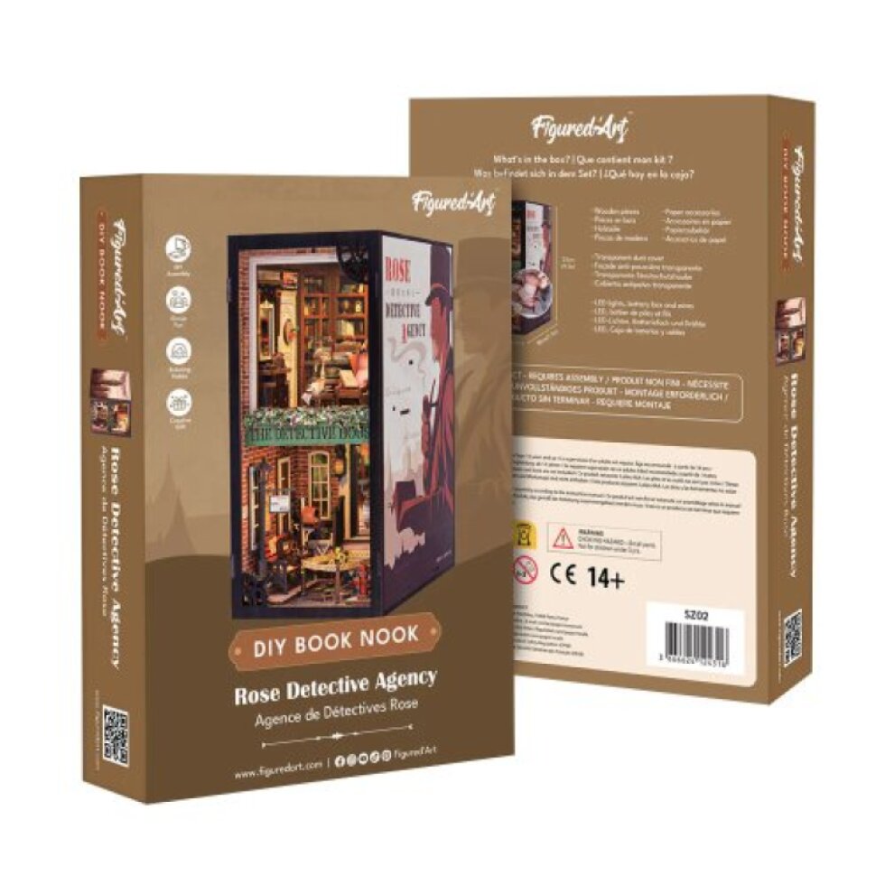 Book Nook sada - Detektivní kancelář Rose