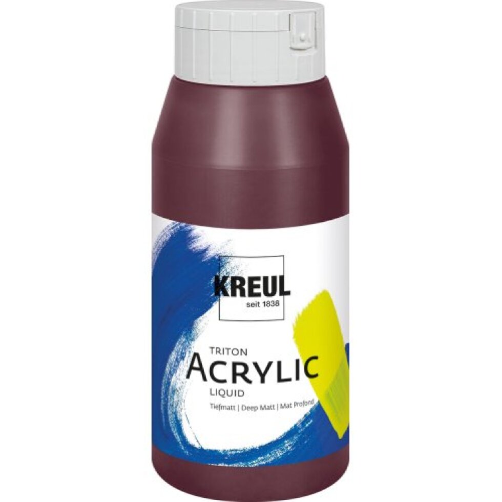 Akrylová barva TRITON KREUL SOLO GOYA 750 ml BORDEAUX