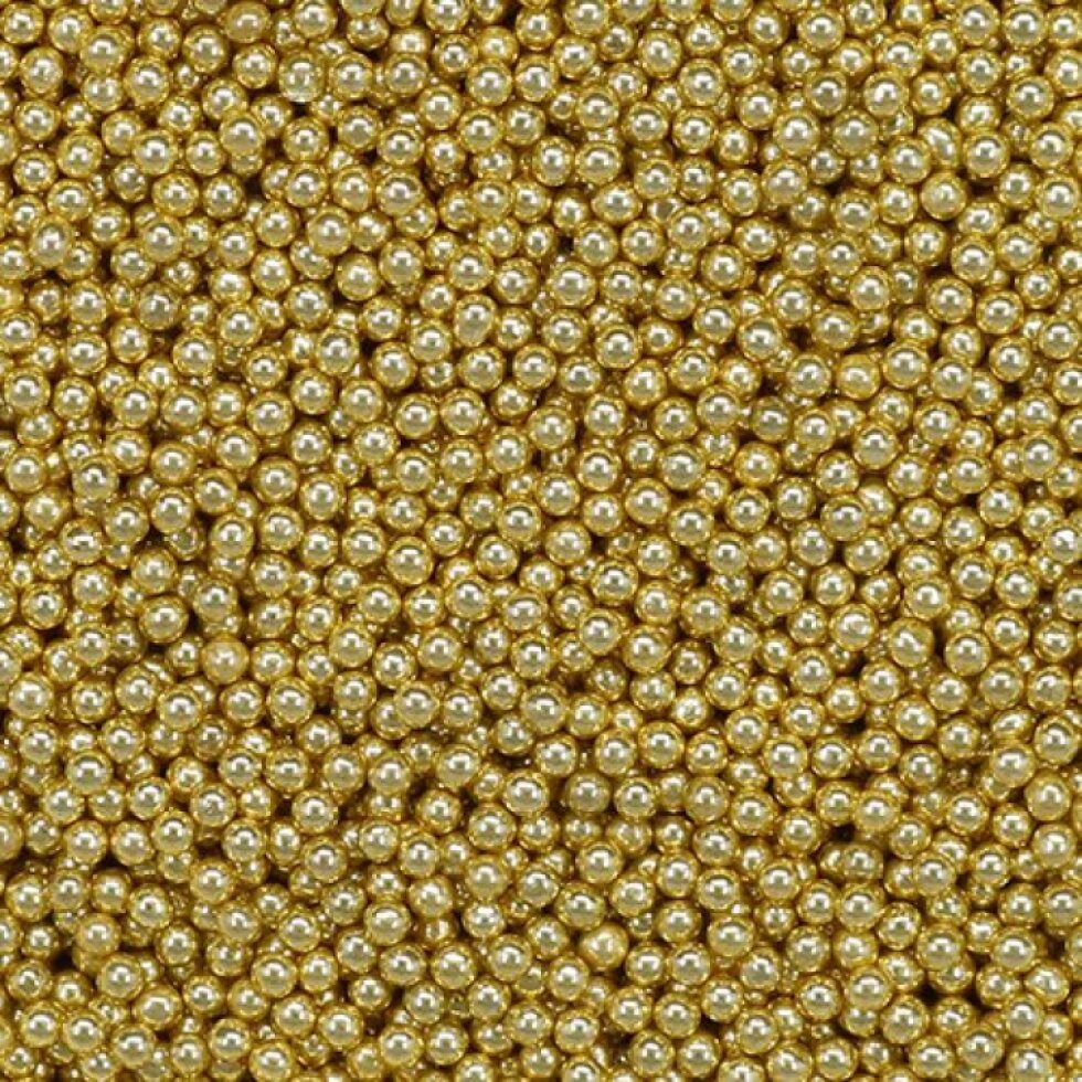Korálky skleněné MICROBEADS PENTART 40 g ZLATÁ