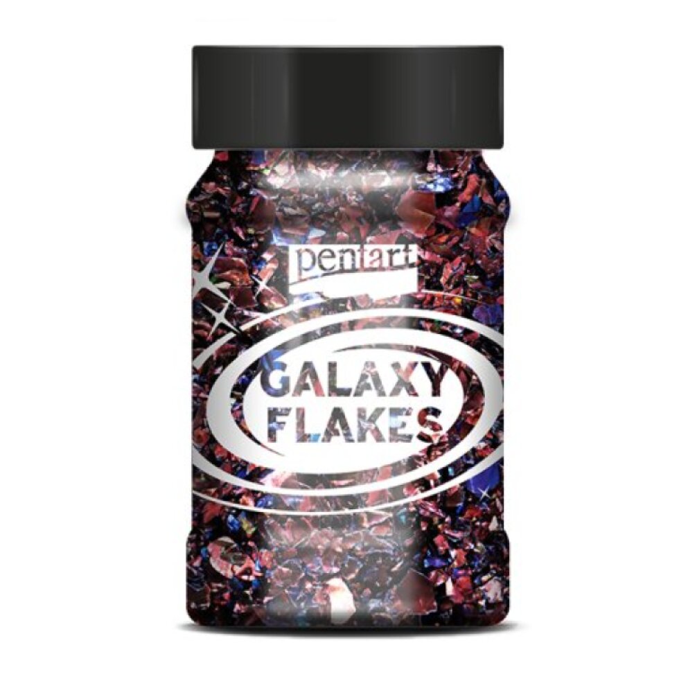 Galaxy vločky PENTART 15 g MARS HNĚDÁ