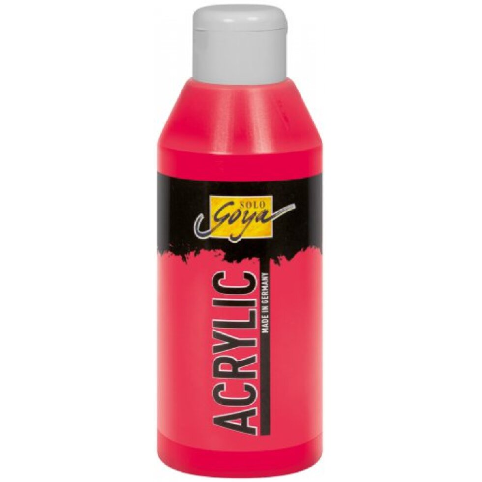 Akrylová barva SOLO GOYA 250 ml KARMÍNOVÁ