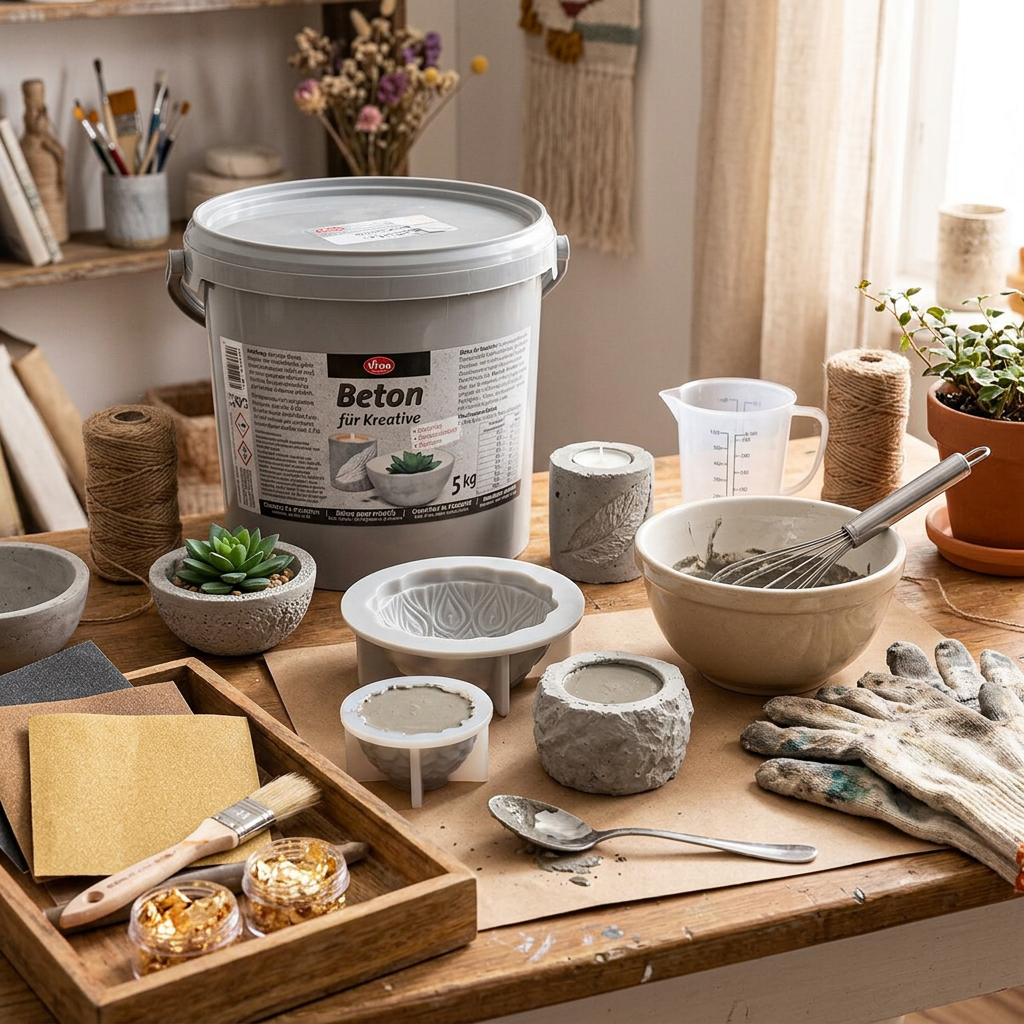 Kreativní beton na modelování 5 kg