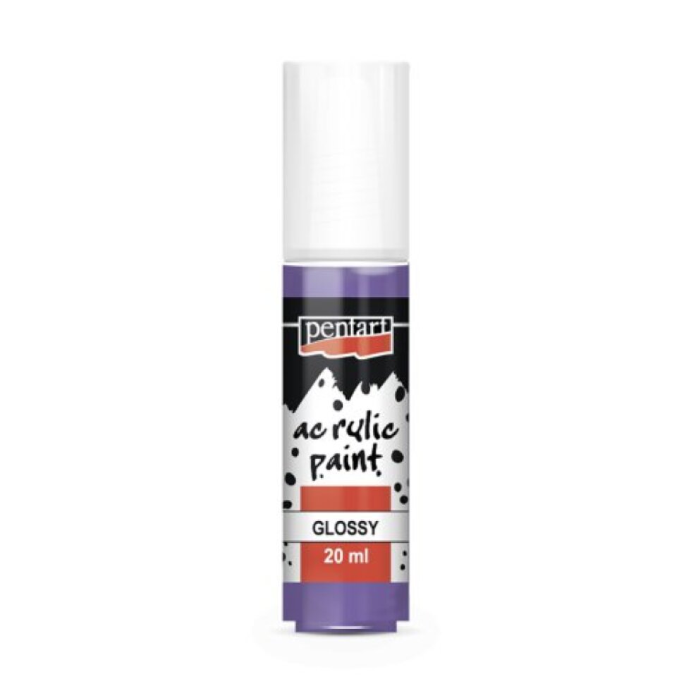 Akrylová barva lesklá PENTART 20 ml FIALOVÁ