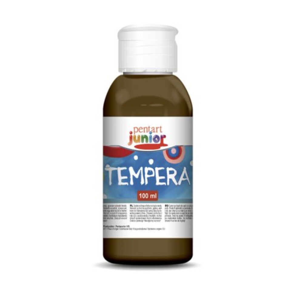 Temperová barva Junior PENTART 100 ml HNĚDÁ