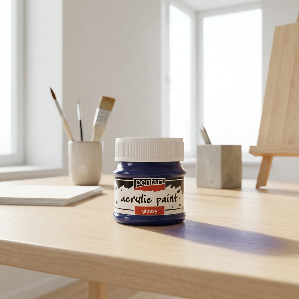 Akrylová barva lesklá PENTART 50 ml INDIGO MODRÁ