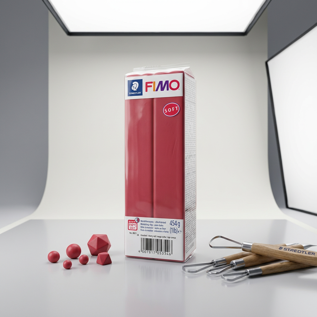 FIMO soft 454 g TMAVĚ ČERVENÁ
