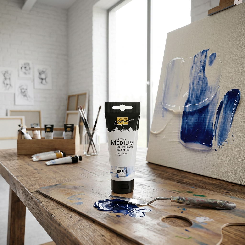 Strukturovací pasta SOLO GOYA 100 ml lesklý