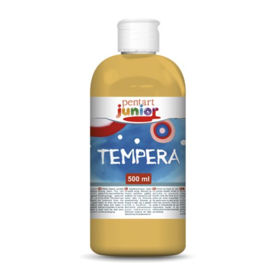 Temperová barva Junior PENTART 500 ml ZLATÁ