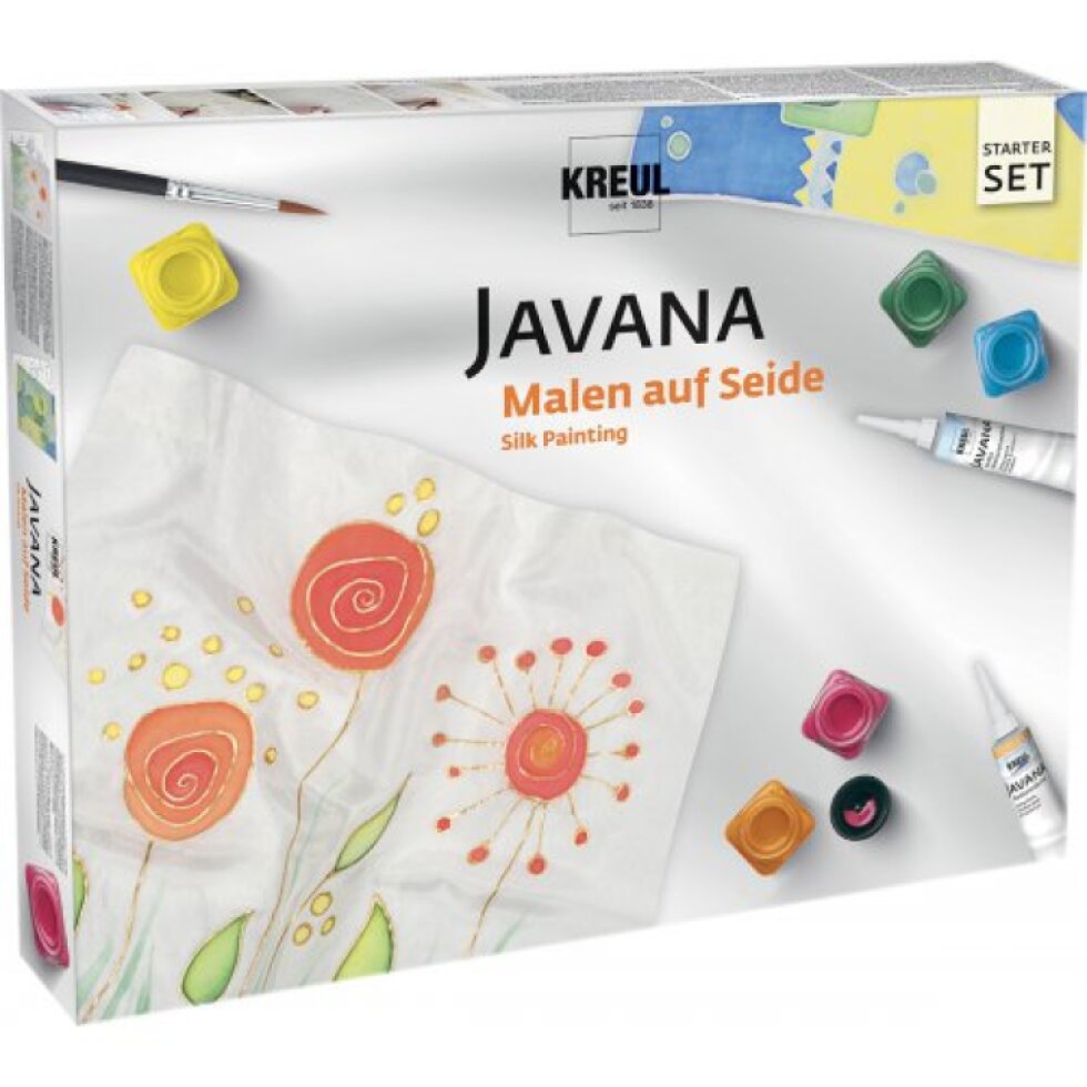 Sada Barva na hedvábí JAVANA dárkové balení