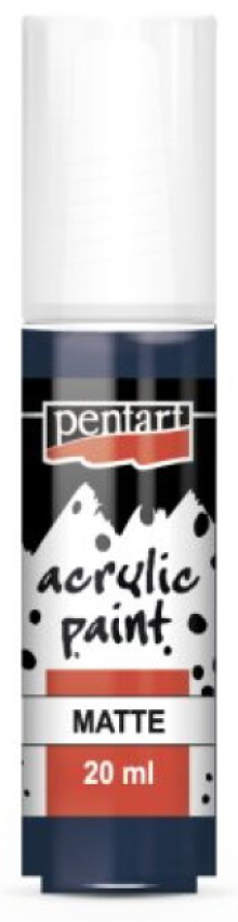 Akrylová barva matná PENTART 20 ml INDIGO MODRÁ