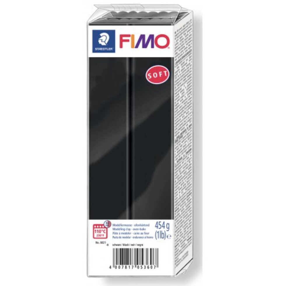 FIMO soft 454 g ČERNÁ