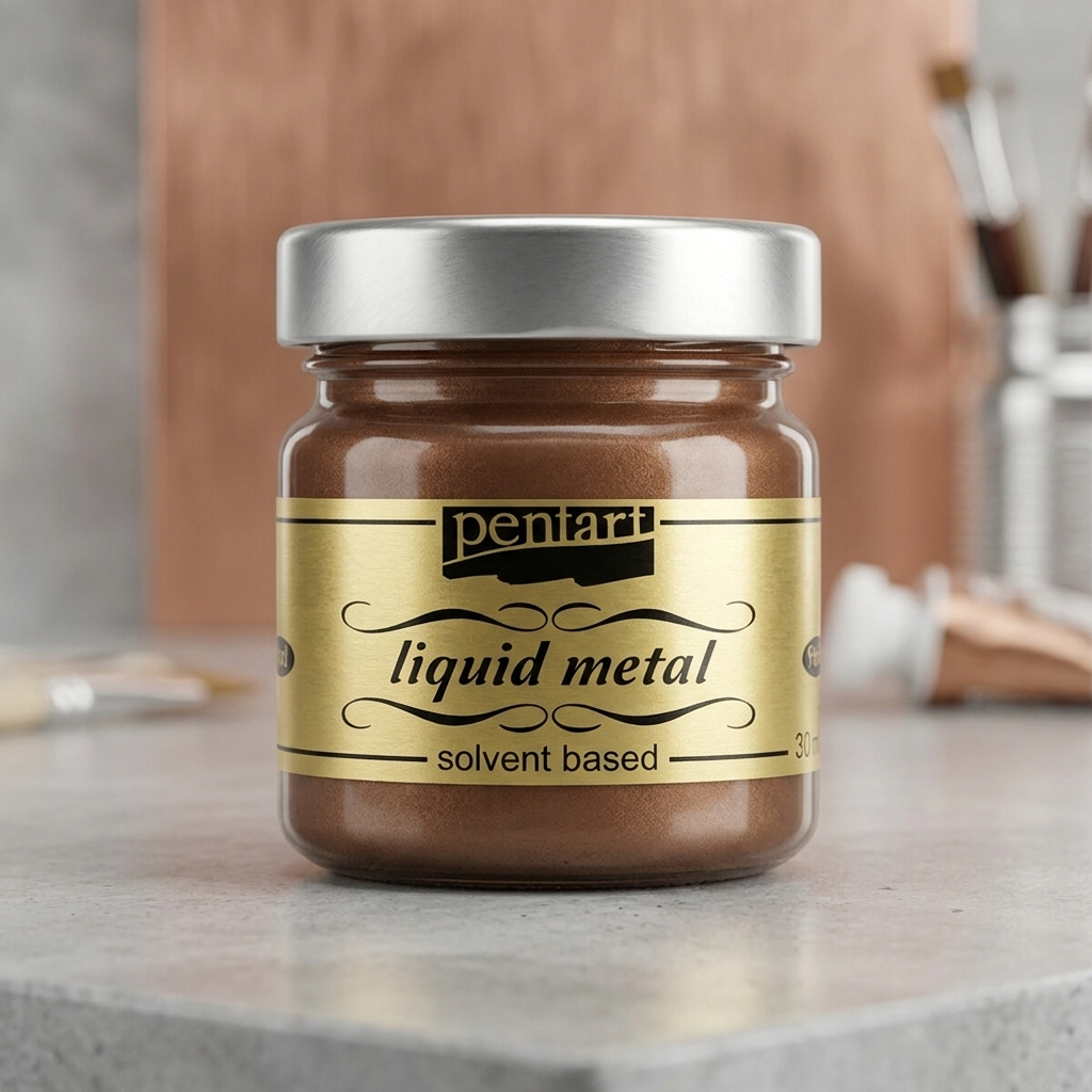 Tekutý kov PENTART 30 ml MĚDĚNÁ