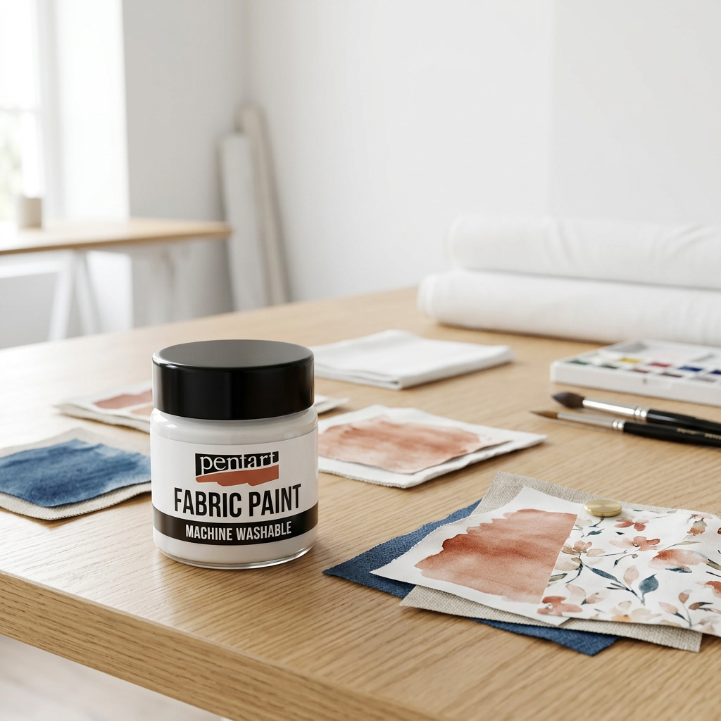 Barva na světlý a tmavý textil PENTART 50 ml