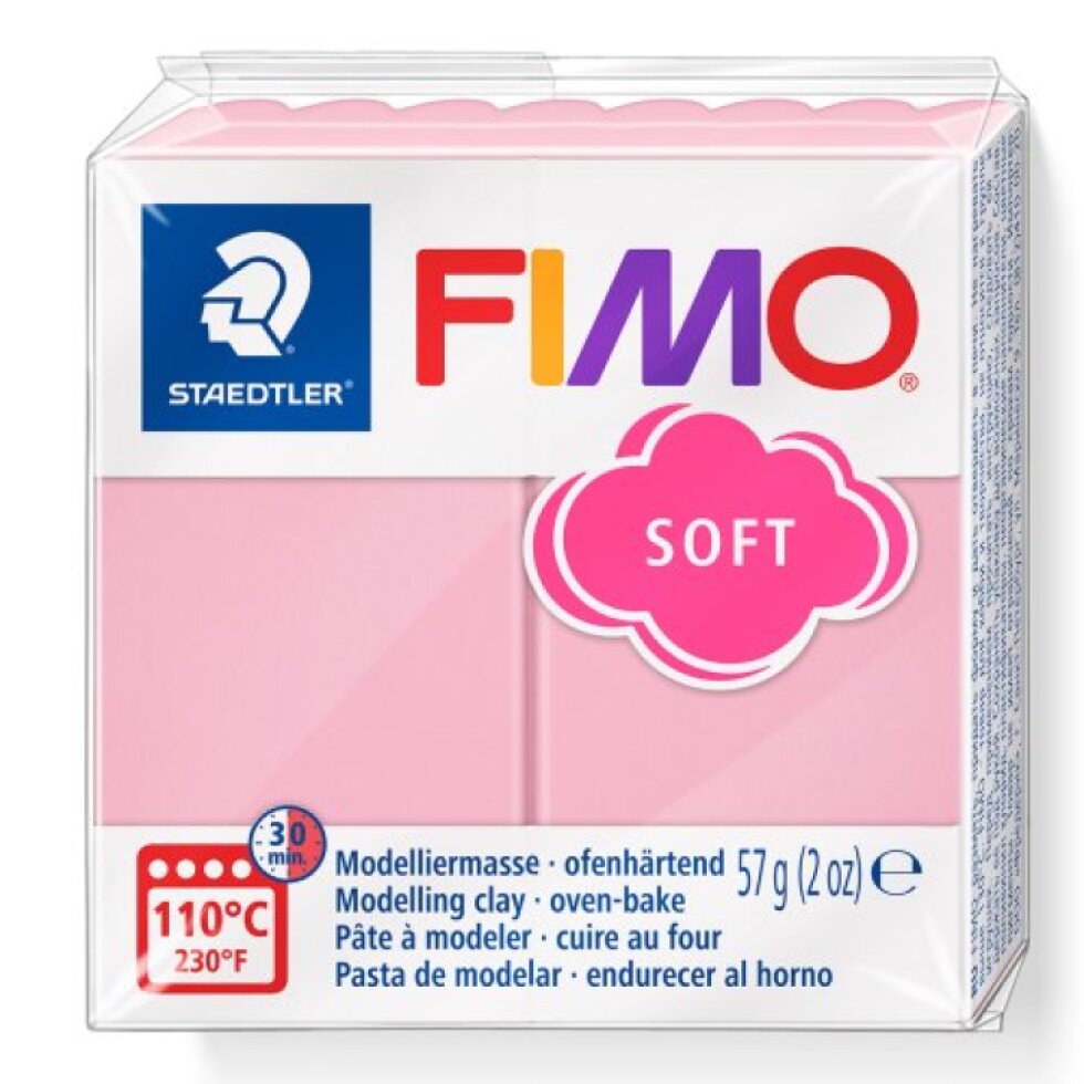 FIMO soft TREND 57g jahoda RŮŽOVÁ