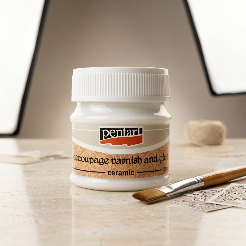 Lepidlo a lak Decoupage na keramiku PENTART 50 ml