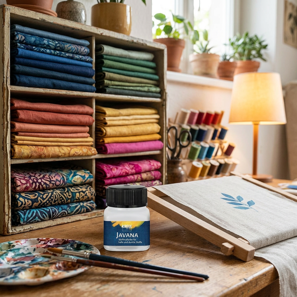Barva na světlý a tmavý textil JAVANA 20 ml
