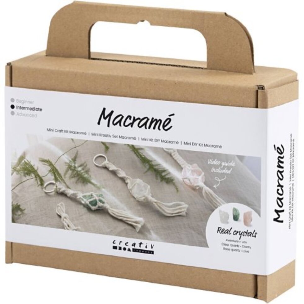 Sada macramé PŘÍVĚSKY NA KLÍČE