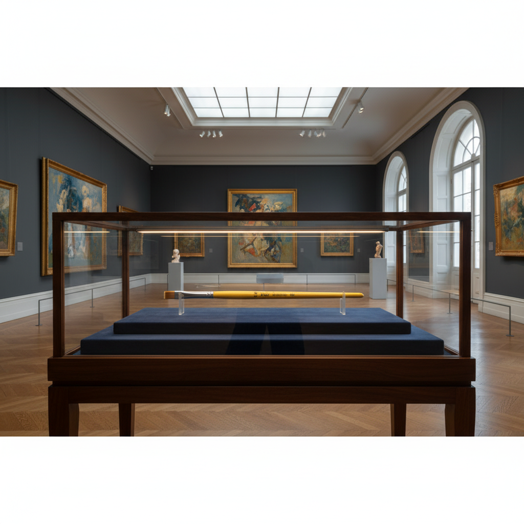 Štětec ELCO PINSEL - Ceramic zkosený - syntetický vlas - vel. 1/4