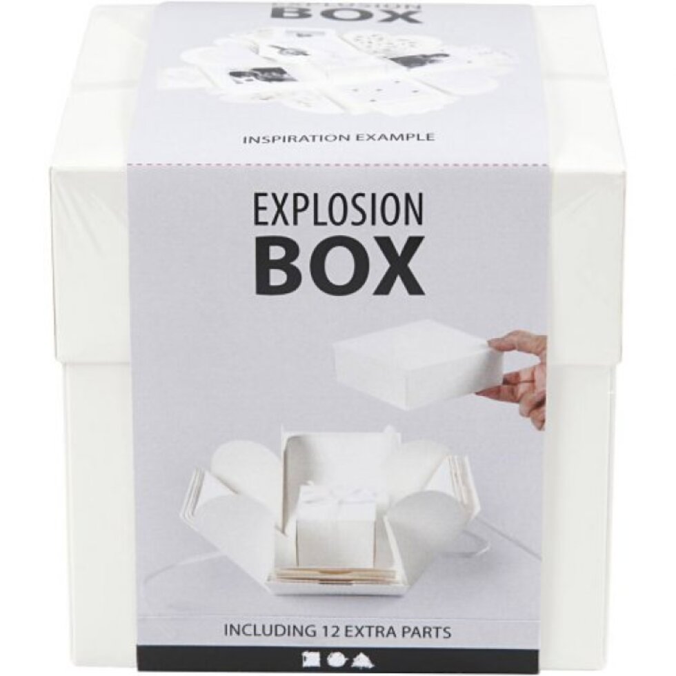 Exploding box k dotvoření BÍLÁ