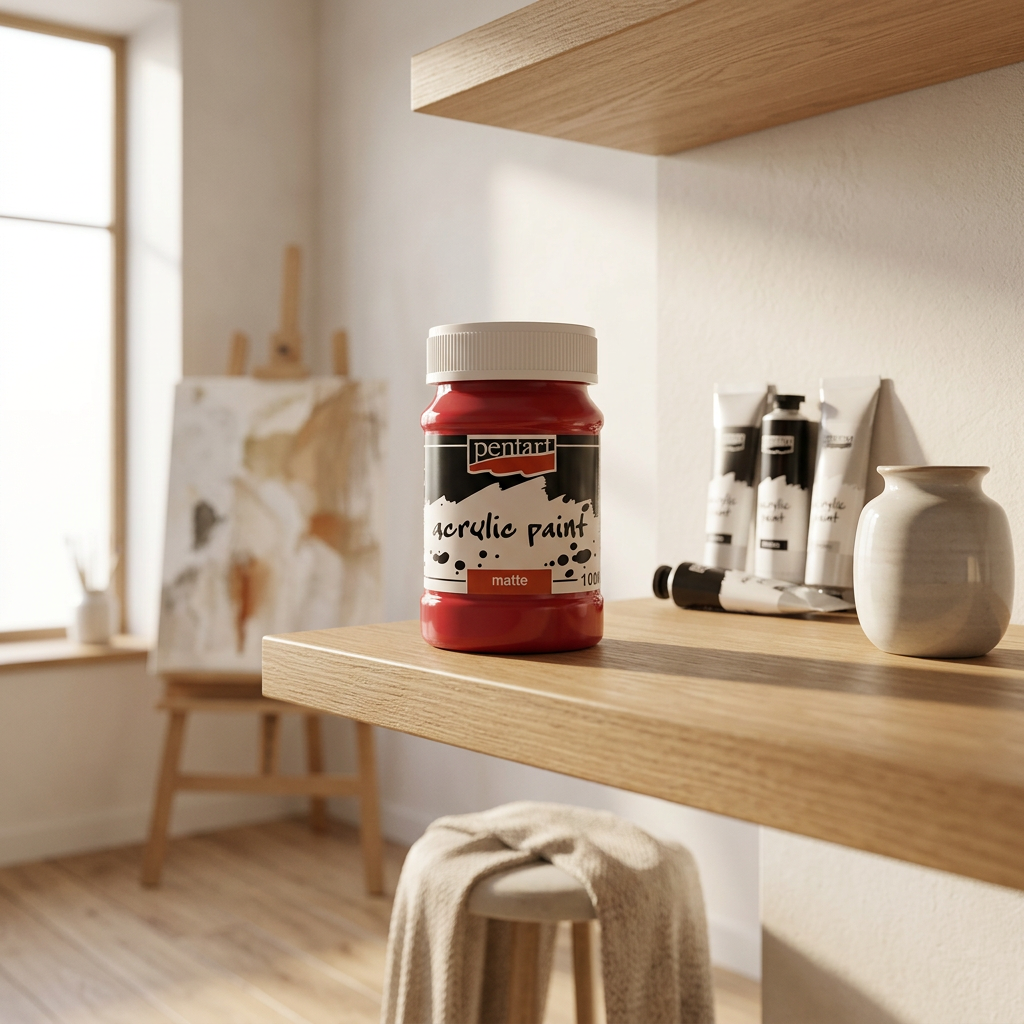 Akrylová barva matná PENTART 100 ml ČERVENÉ VÍNO
