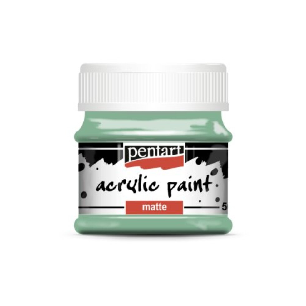 Akrylová barva matná PENTART 50 ml PISTÁCIOVÁ
