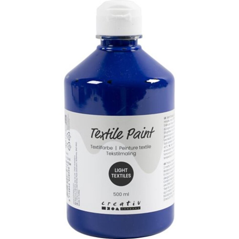 Barva na textil CREATIV 500 ml BRILIANT MODRÁ