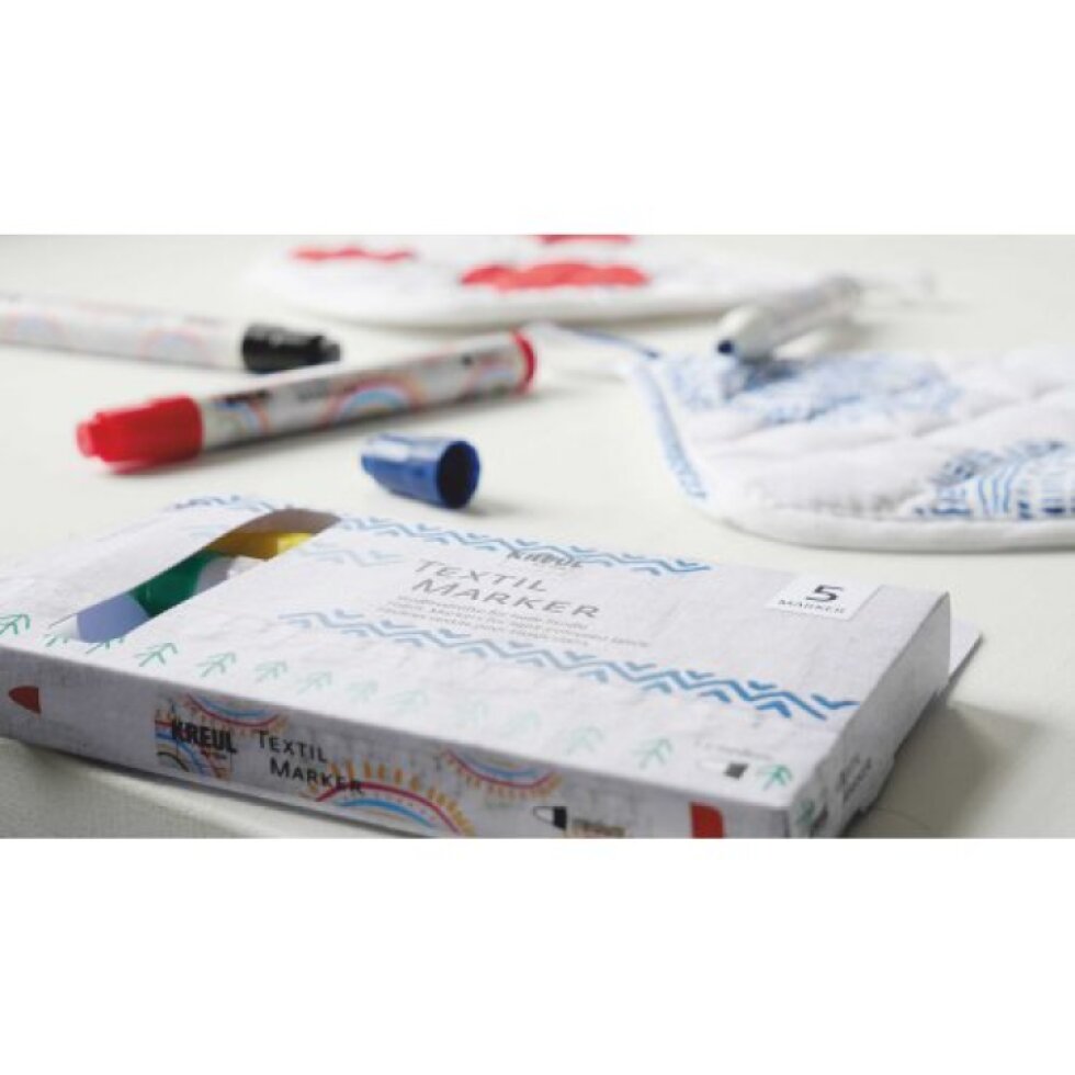 Sada Fix na textil JAVANA KREUL medium 5 ks