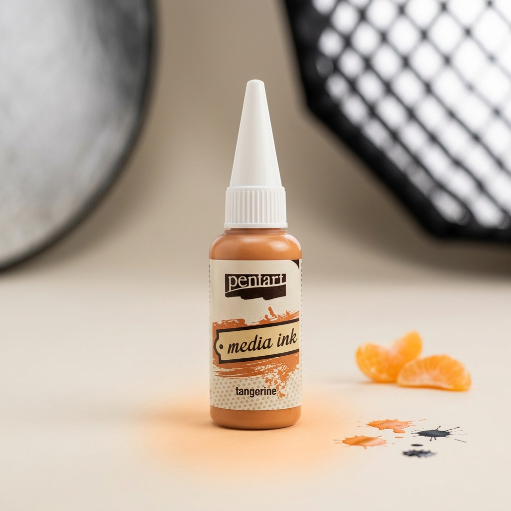 Alkoholový inkoust MEDIA INK PENTART 20 ml MANDARINKA