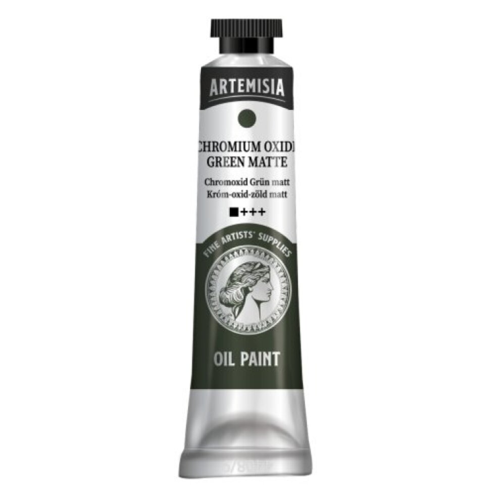 Olejová barva ARTEMISIA 20 ml chromium oxide zelená matte
