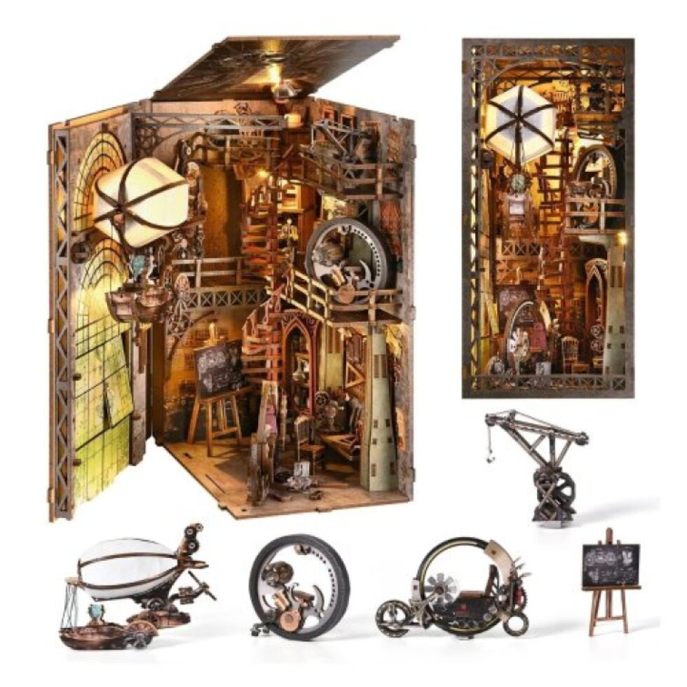 Book Nook sada - Strýčkova dílna