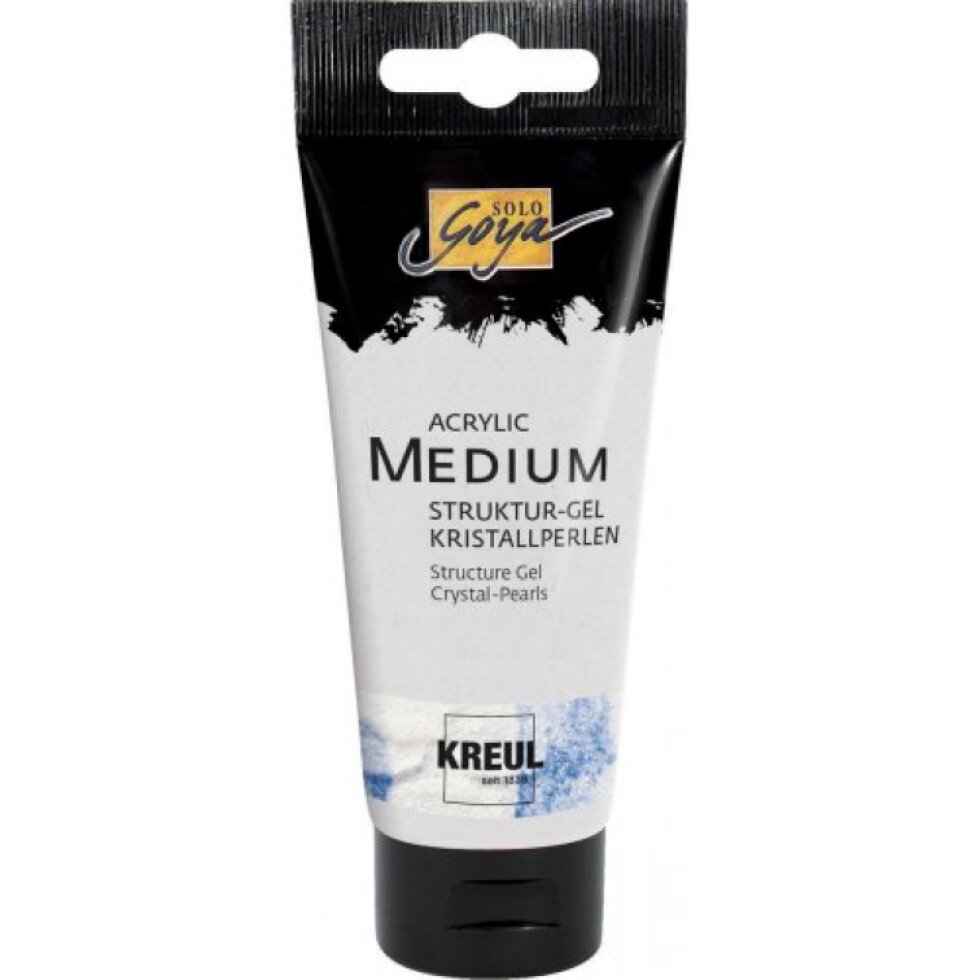 Strukturovací pasta SOLO GOYA 100 ml krystalky