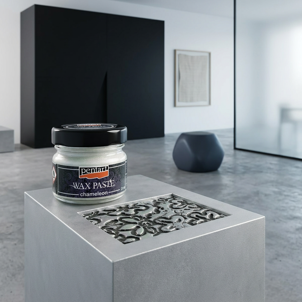 Vosková pasta Chameleon PENTART 20 ml STŘÍBRNÁ