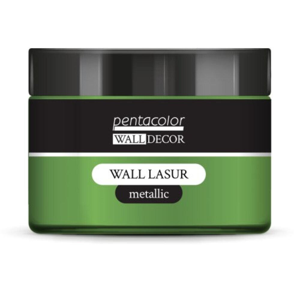 Lazurovací barva na zeď metallic WALL DECOR 150 ml ZELENÁ-ZLATÁ
