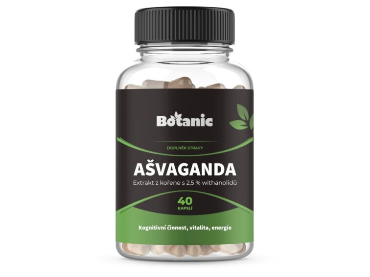 Ašvaganda - Kapsle extrakt 2,5% withanolidů