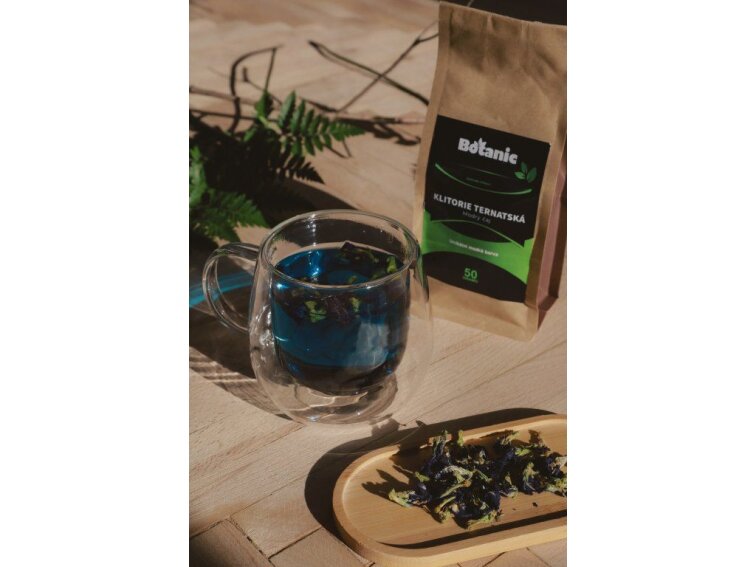 Klitorie ternatská - Modrý čaj