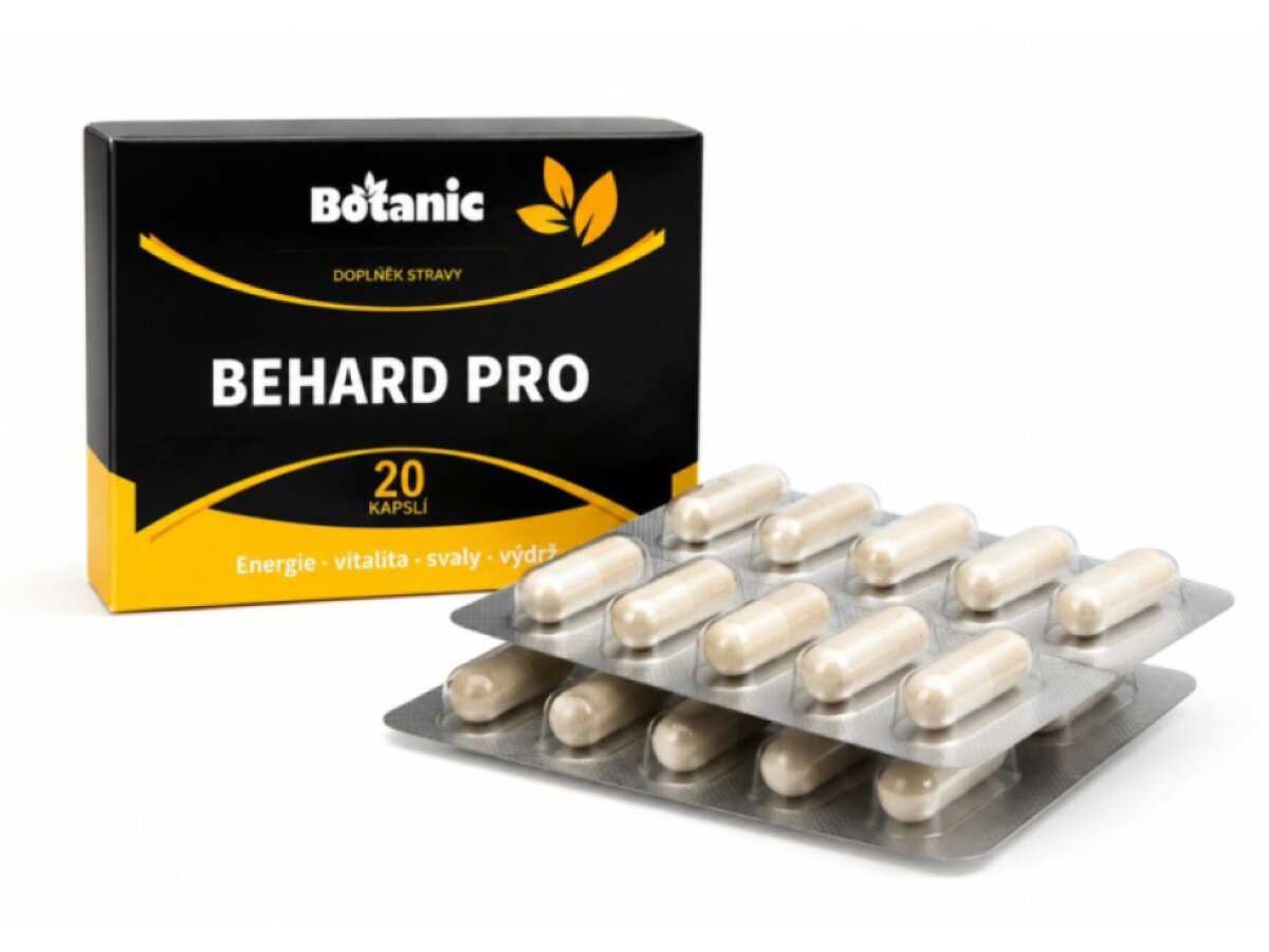 BeHard PRO - Lepší erekce a sexuální výkon, malé balení