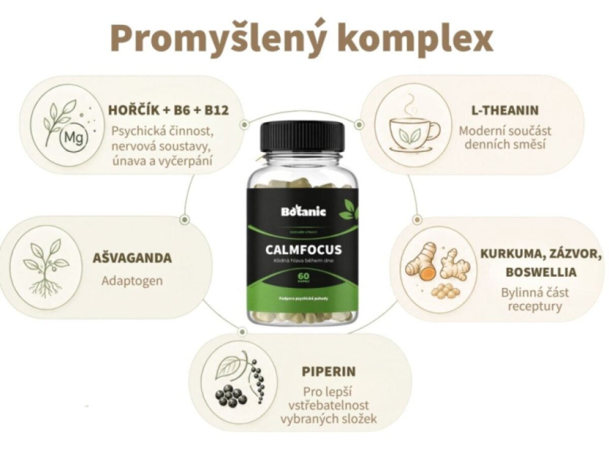 CalmFocus – Klidná hlava během dne