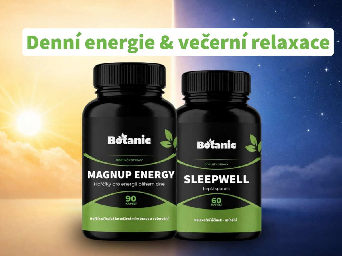 Denní energie a večerní spánek - Výhodný set
