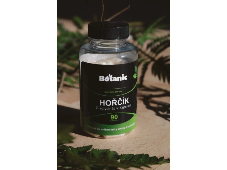 Horčík - Bisglycinát v kapsuliach