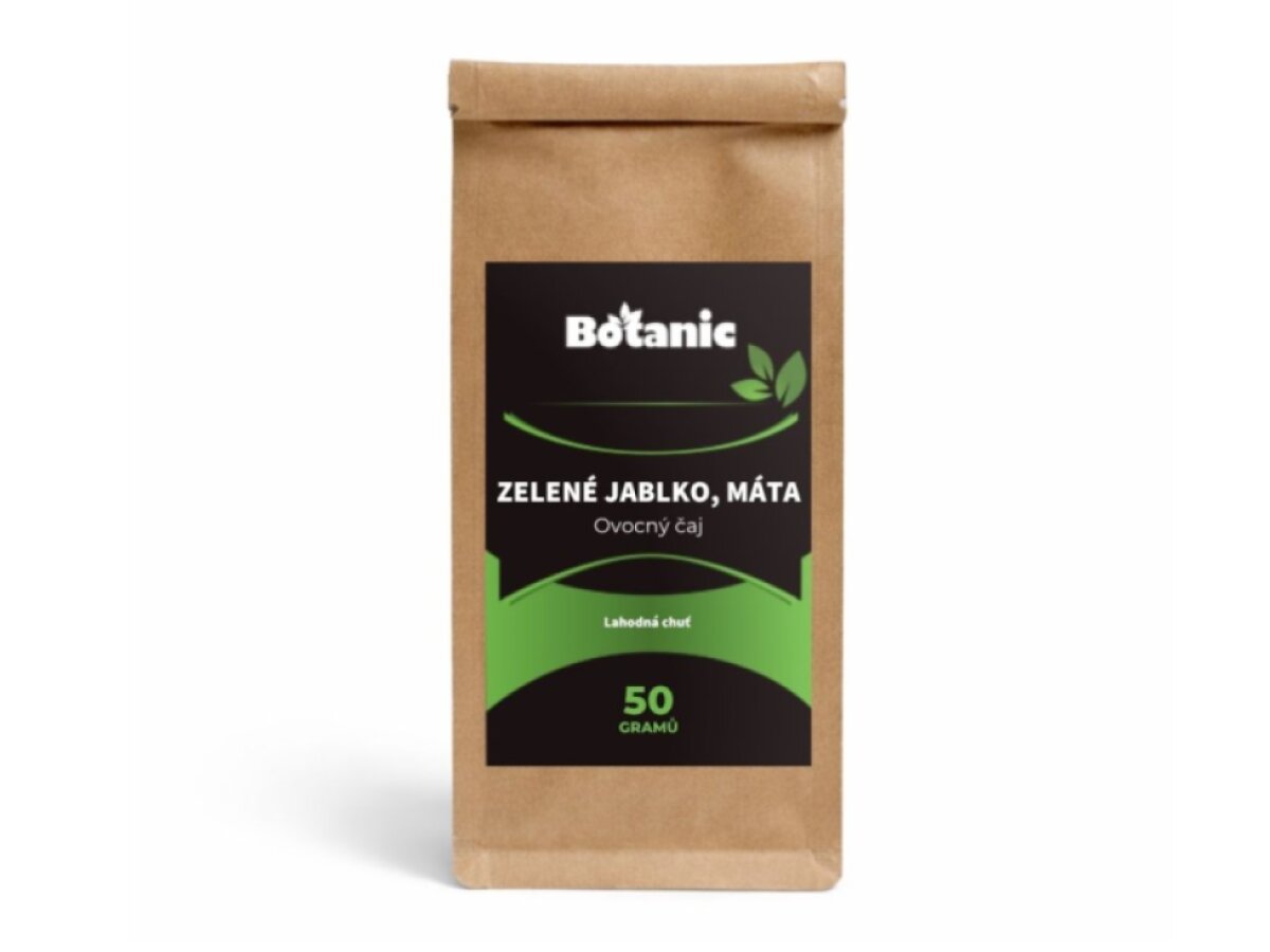 Zelené jablko, máta - Ovocný čaj
