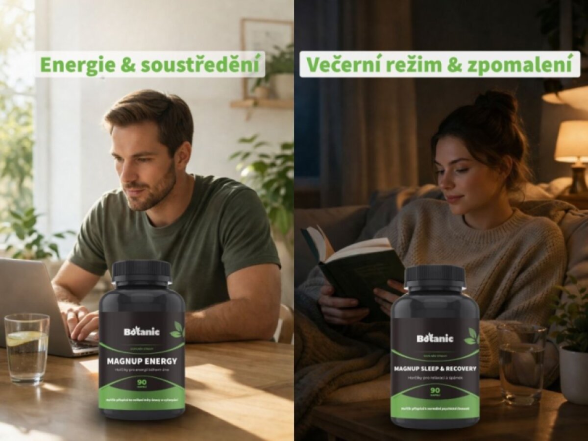 Ranní a večerní hořčík - Výhodný set