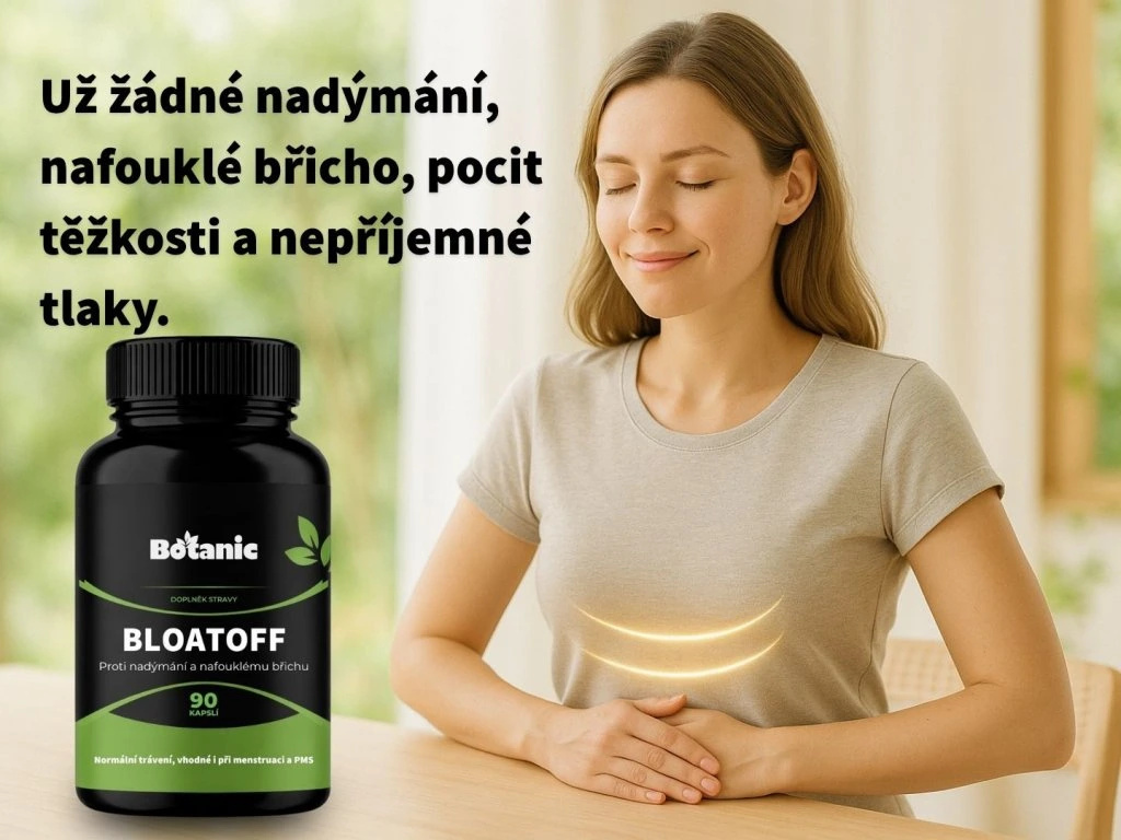BloatOff - Proti nadýmání a nafouklému břichu