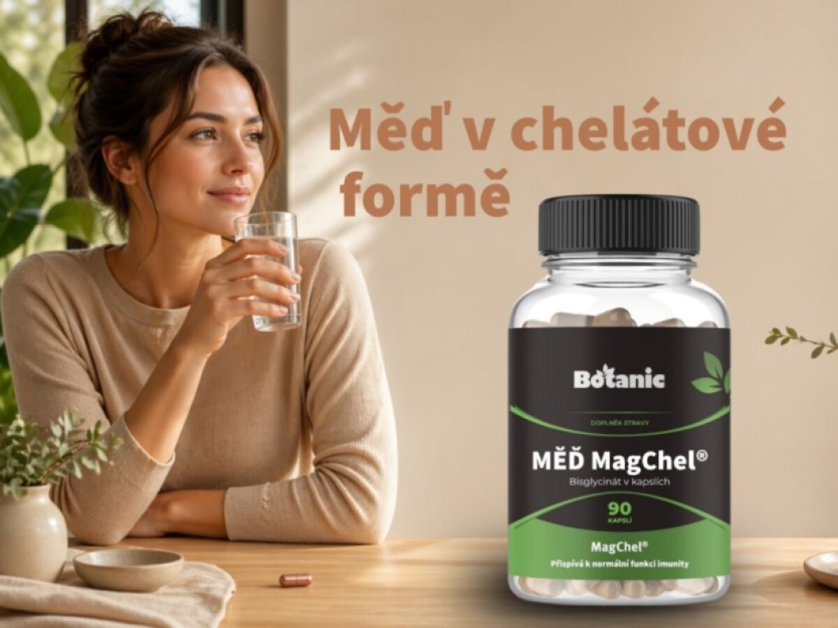 Měď MagChel® - Bisglycinát v kapslích