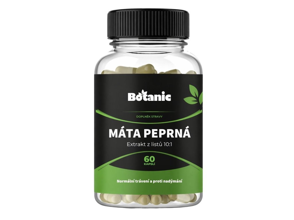 Mäta pieporná - Extrakt z listov 10:1 v kapsuliach