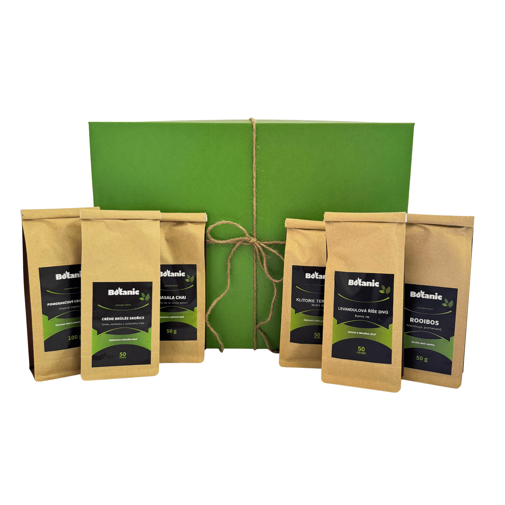 Nadupaný čajový balíček - Dárkový balíček